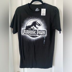Jurassic Park logo T-shirt size-Small